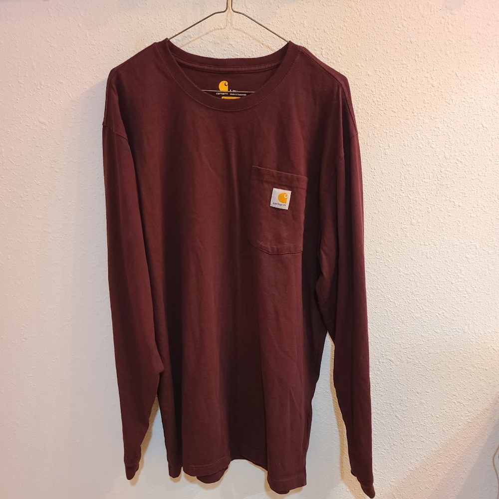 Carhartt Heavyweight Original Fit Long Sleeve Pocket T-Shirt